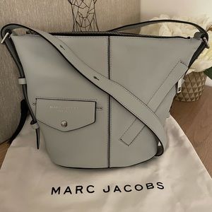 Marc Jacobs The Mini Sling Convertible Hobo Bag | Light Gray